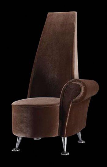 Brown, Red, Black or Beige Microfiber Modern Club Chair