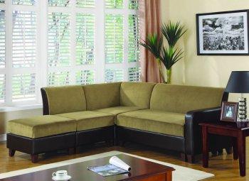 Two Tone Contemporary Modular Stylish Sectional Sofa